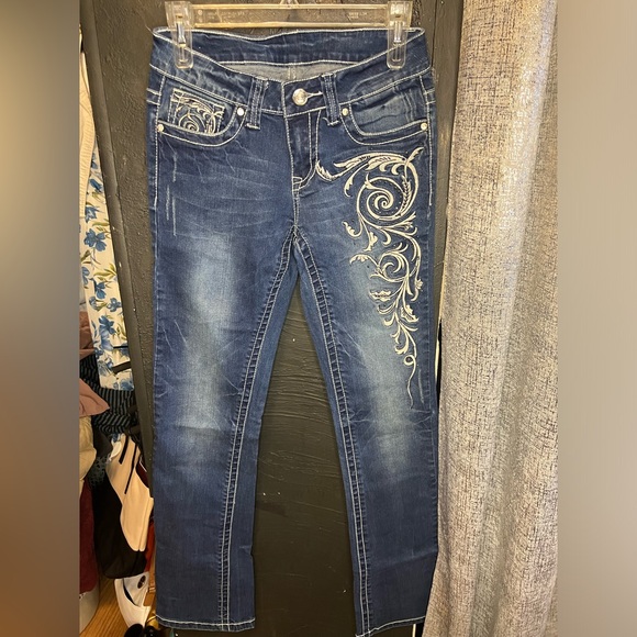 BOOT CUT JEANS - Picture 1 of 3